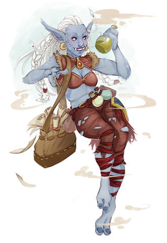 Courier Troll by SketchyGoat