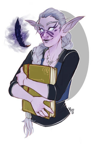 Bookworm by SketchyGoat