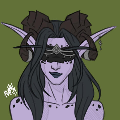 Ashirea Headshot by Zombi Cat