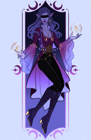 Loraelais the Oracle by Angel